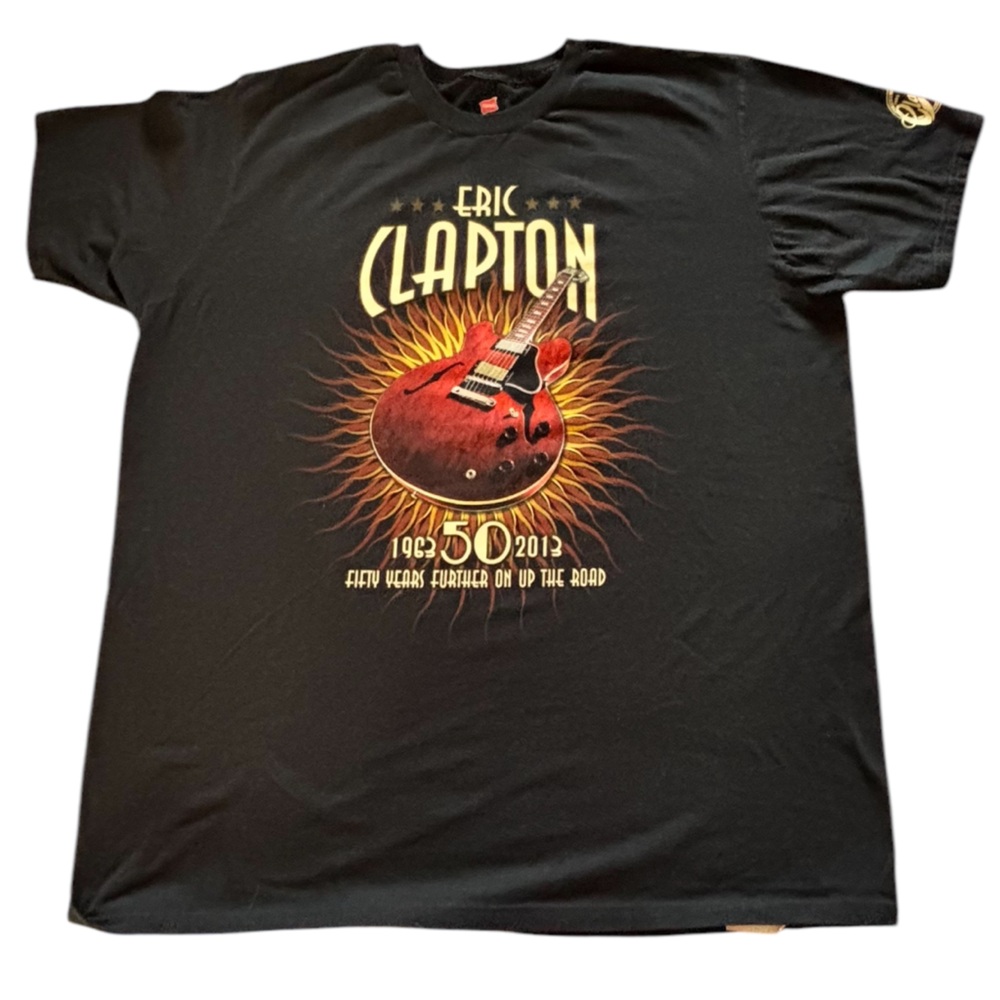 Eric Clapton 50 year 2013 Concert Shirt - Size XXL